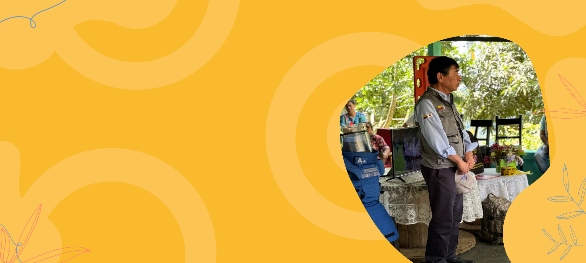 Educación en el Riesgo de Minas (ERM):  Protegiendo vidas, fortaleciendo territorios